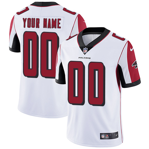 Men's Atlanta Falcons ACTIVE PLAYER Custom White Vapor Untouchable Limited Stitched NFL Jersey